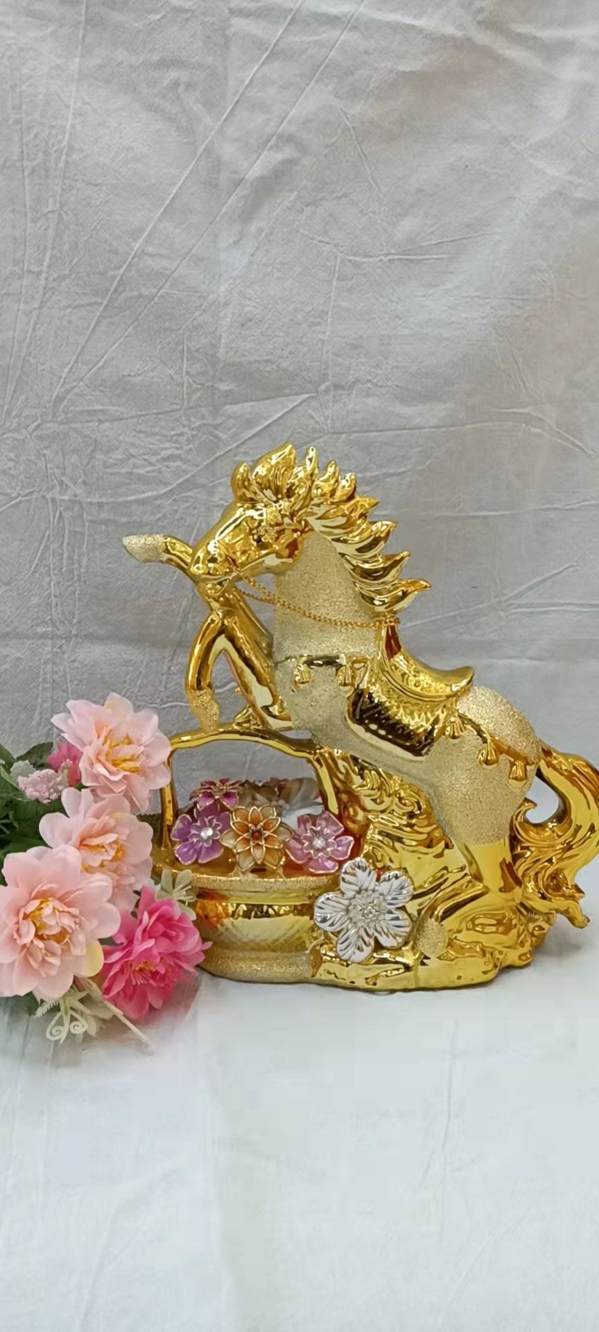宝仙工艺陶瓷工艺摆件工艺品   厂家直销   马
