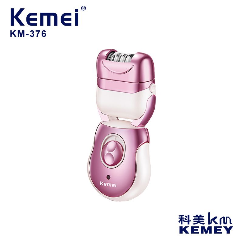 跨境厂家直供多功能 kemei 拔毛剃毛磨脚去死皮三合一 科美KM-376 全身水洗剃毛器