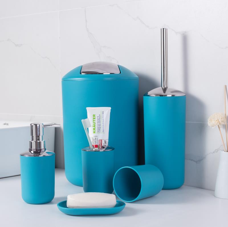 Plastic Bathroom Set Six Sets, Five Sets, Four Sets, Three Sets Of Free Collocation details Picture