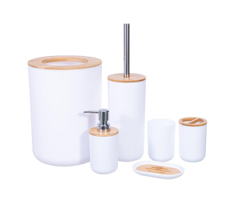 Plastic Bathroom Set Six Sets, Five Sets, Four Sets, Three Sets Of Free Collocation Specification drawing