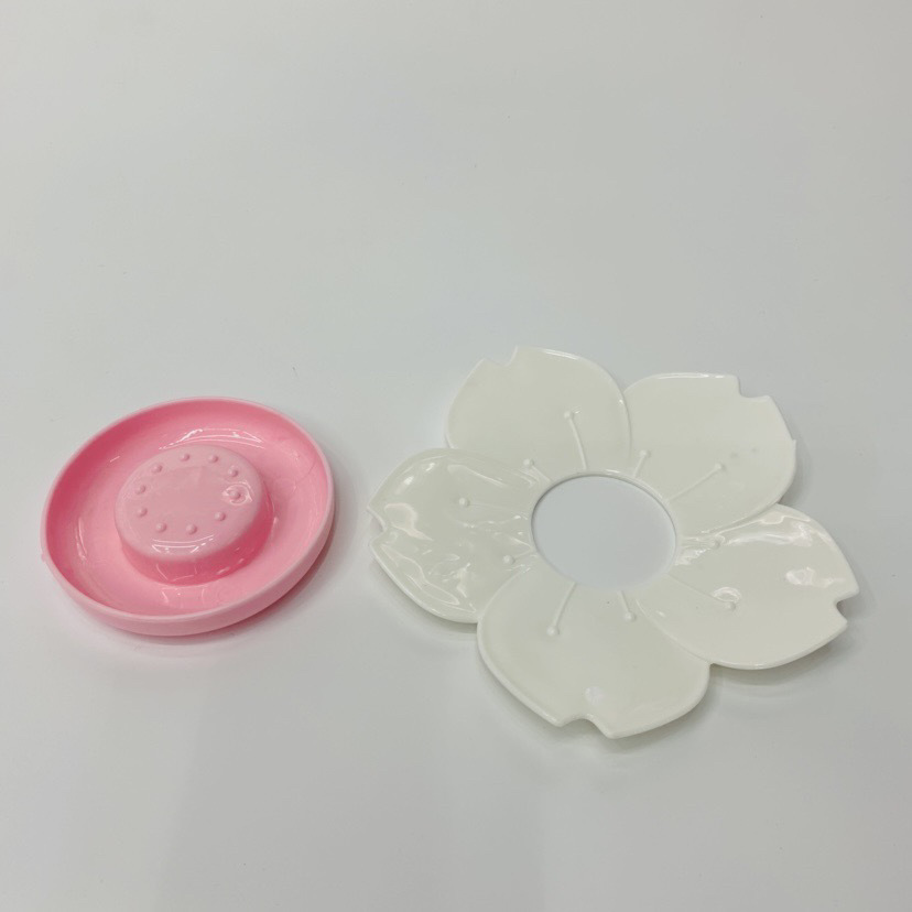 Household soap box sunflower cute shape plastic colorful soap box