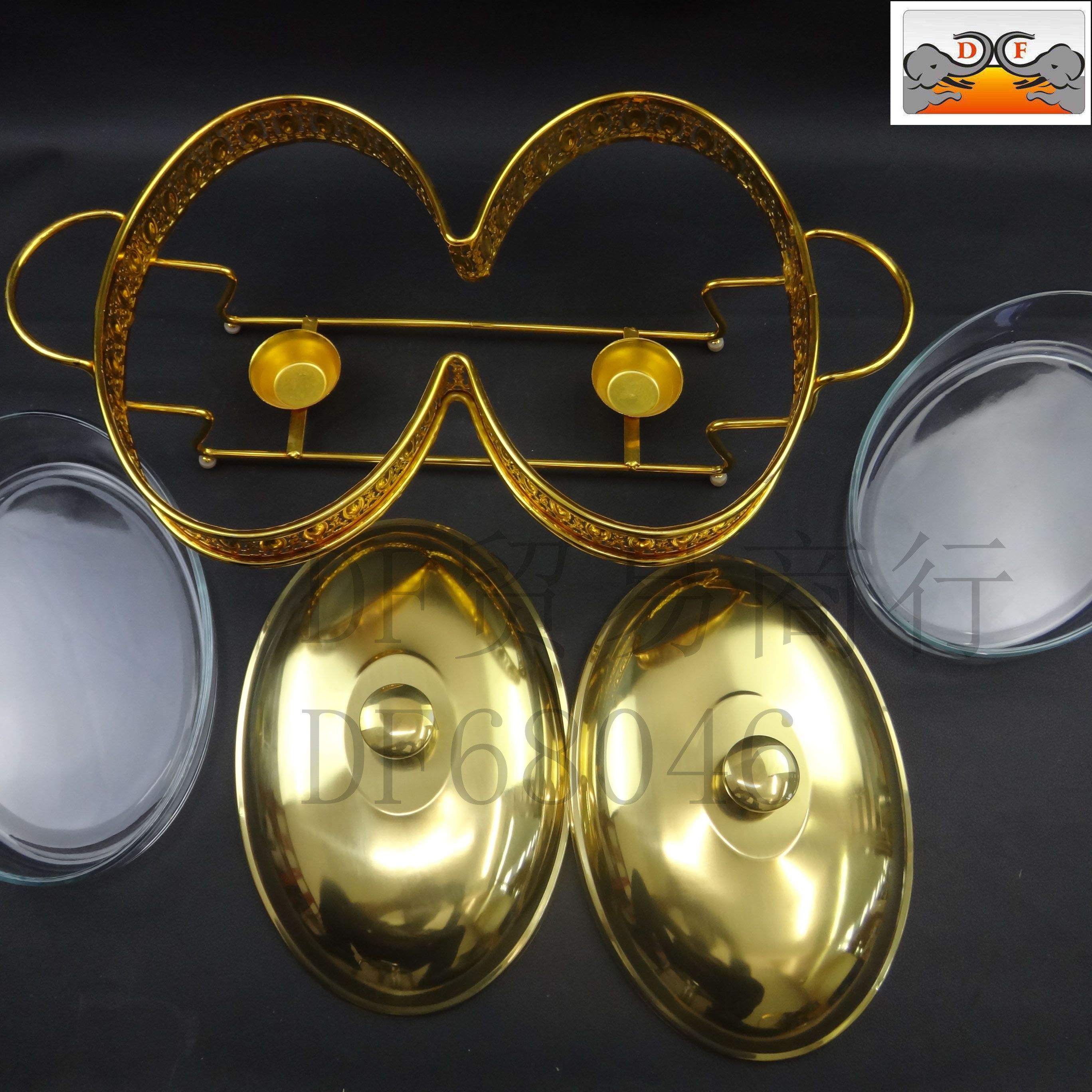 DF TRADING HOUSE蛋形双连金色其他酒店餐厨用具优雅实用详情5