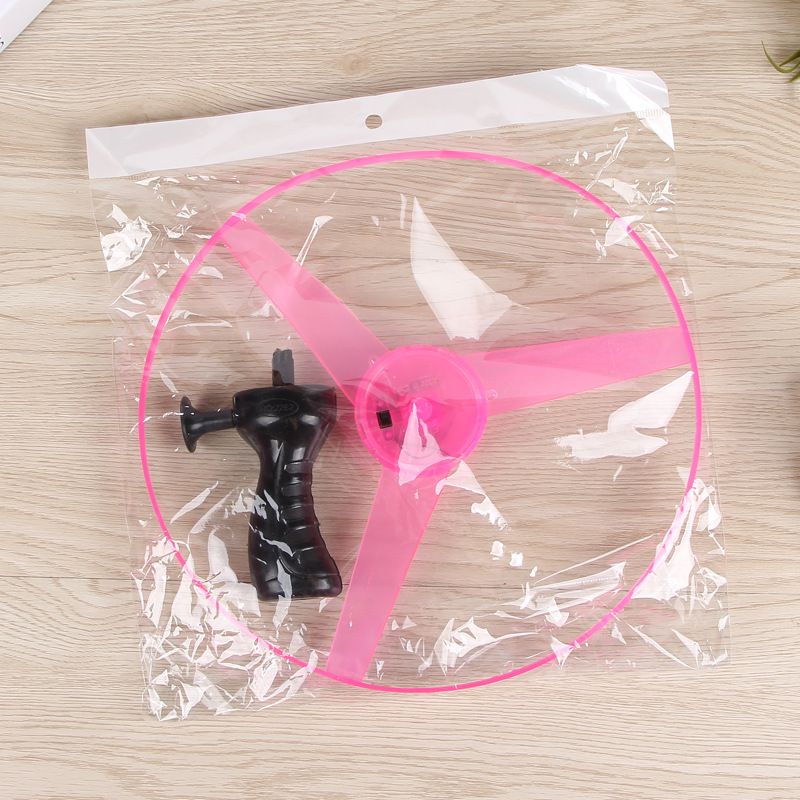 拉线闪光大号飞碟夜光飞天仙子儿童手推发光玩具夜市地摊玩具批发详情14