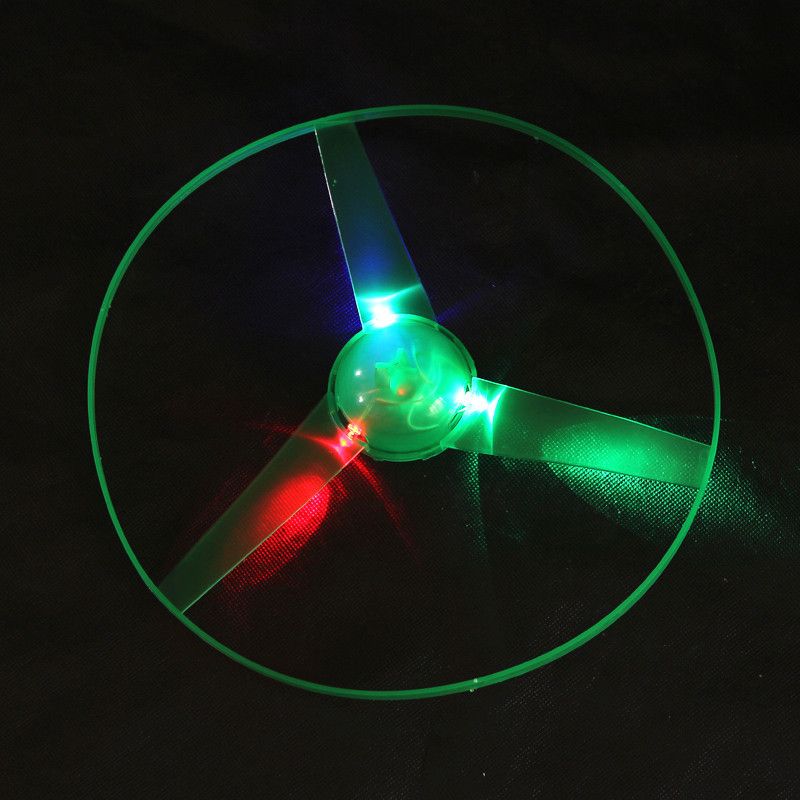 拉线闪光大号飞碟夜光飞天仙子儿童手推发光玩具夜市地摊玩具批发详情19