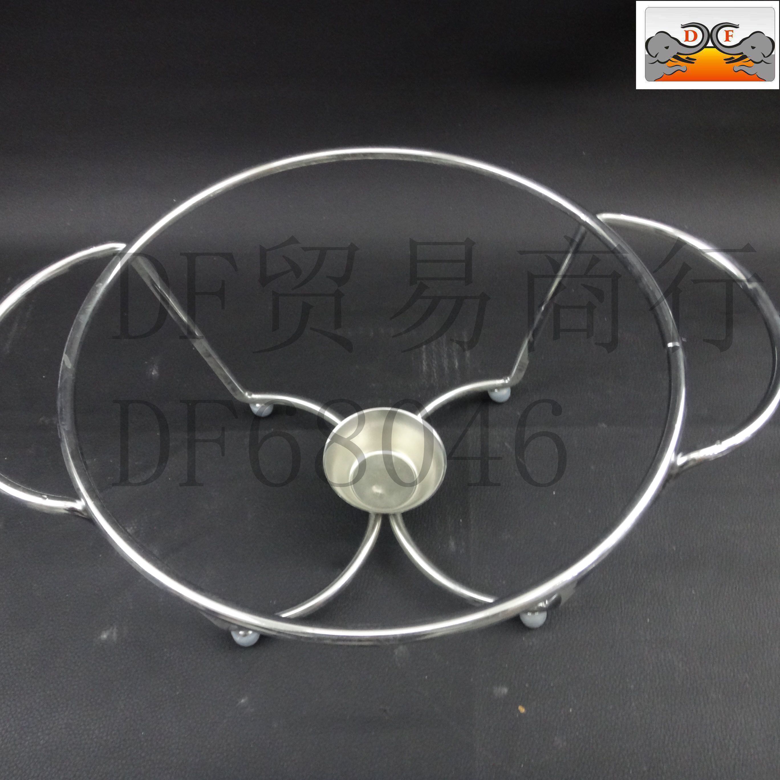 Hotel tableware and supplies: Golden knife and fork set, Burfer stove, ceramic egg grid, gold-edge plate, DF68046 dining stove details Picture
