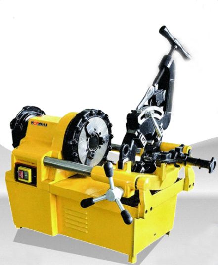 High-speed galvanized water pipe threading machine, 4-inch pipe thread electric cutting machine details Picture