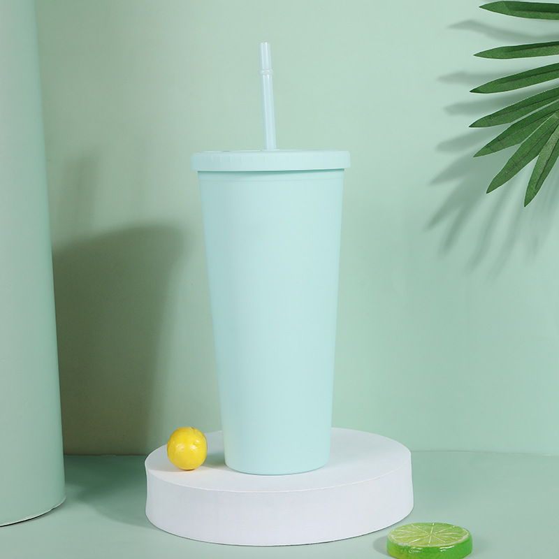 Creative Candy Color Home Daily Straw Cup details Picture