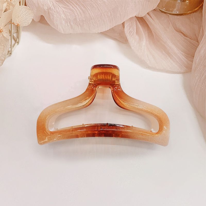 Hair clips, shark clips, large hair volume, popular gradient color series, back of the head, coiled hair clips, headwear Item Picture