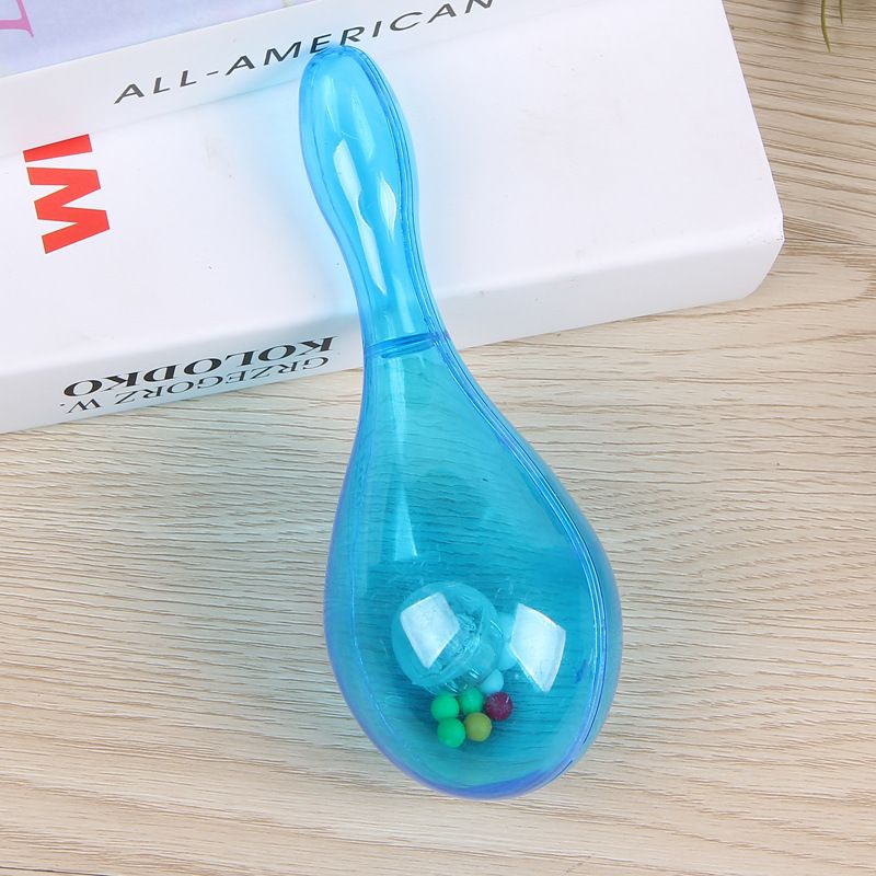 亚马逊16CM透明闪光塑料沙锤摇铃发光沙球节日活动助威儿童玩具详情10