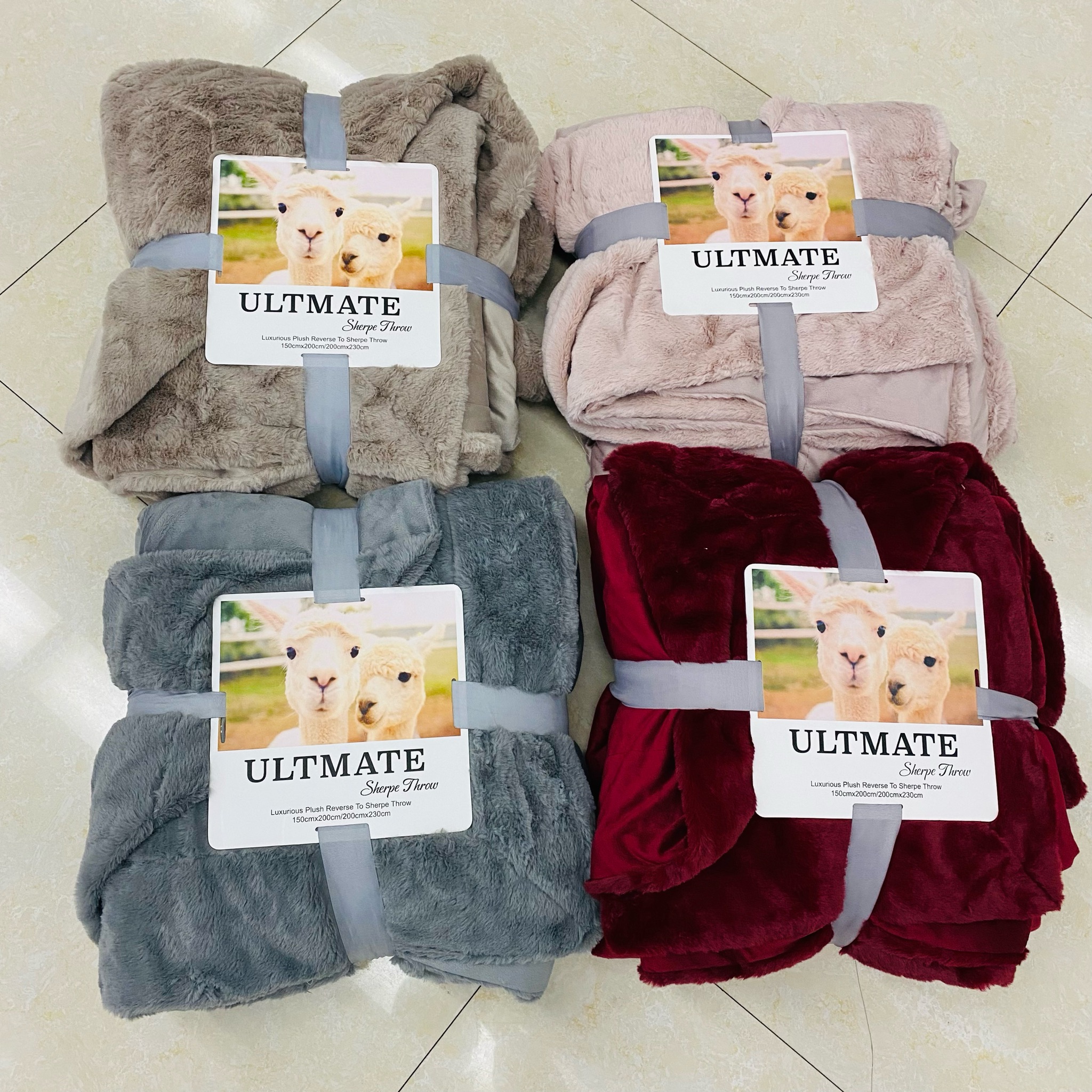 Double layer rabbit wool blanket lamb wool blanket wholesale foreign trade thumbnail