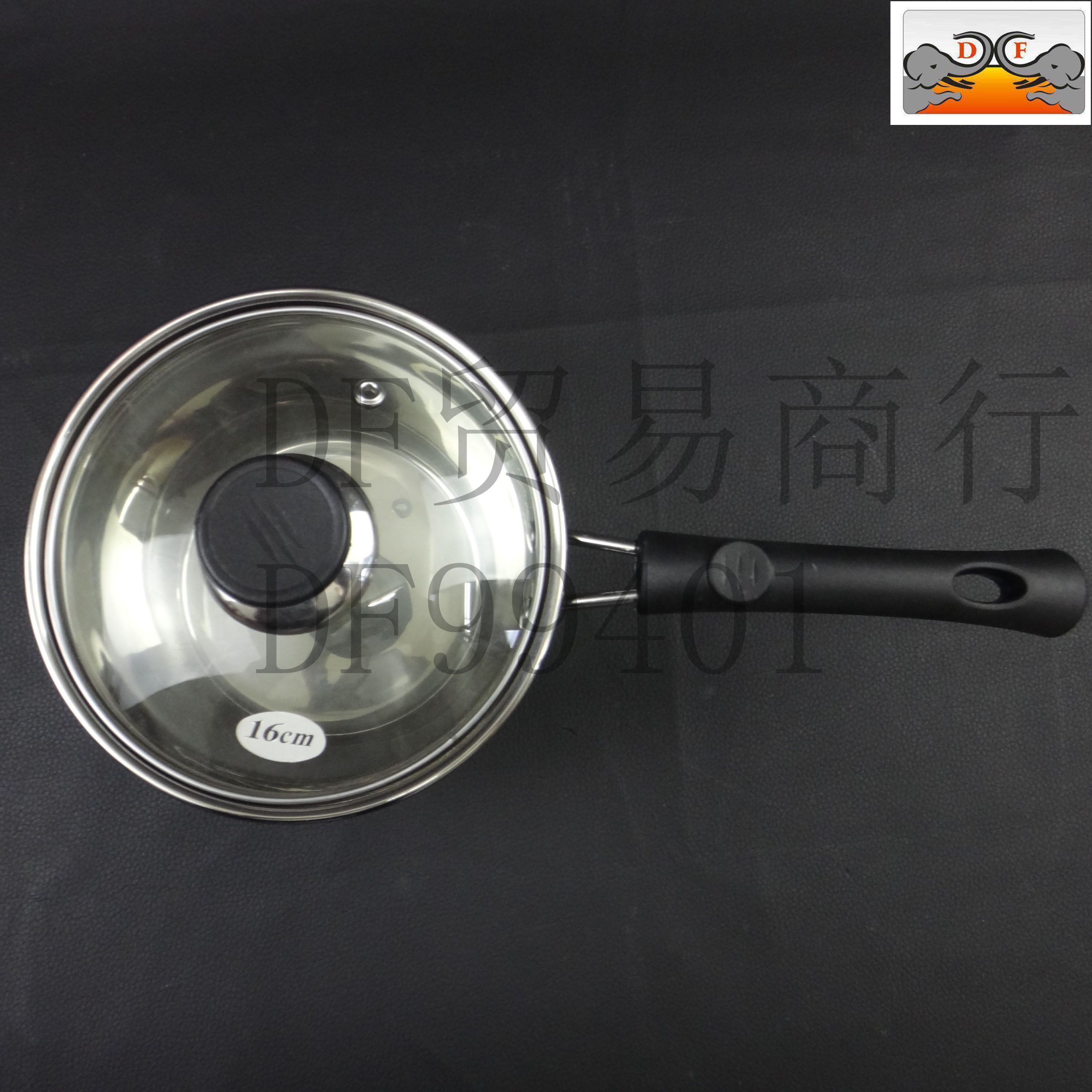 DF99050 Double-bottom single-handle small milk pot, kitchenware and wok dual-purpose DF TRADING HOUSE details Picture