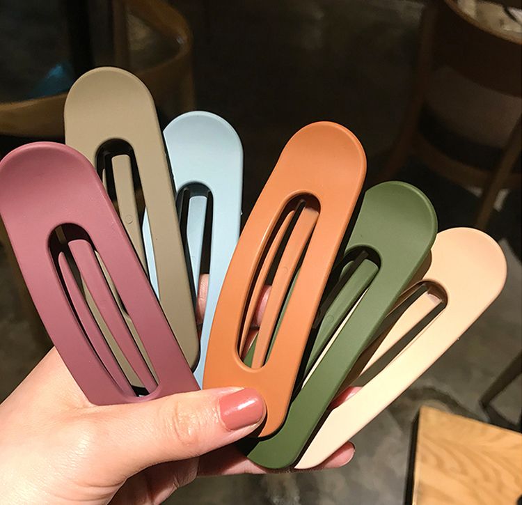 Popular online hair clips, large straight clips, side hair clips, back of the head, girl's hair clips, top clips, bangs clips, headwear, female hair clips