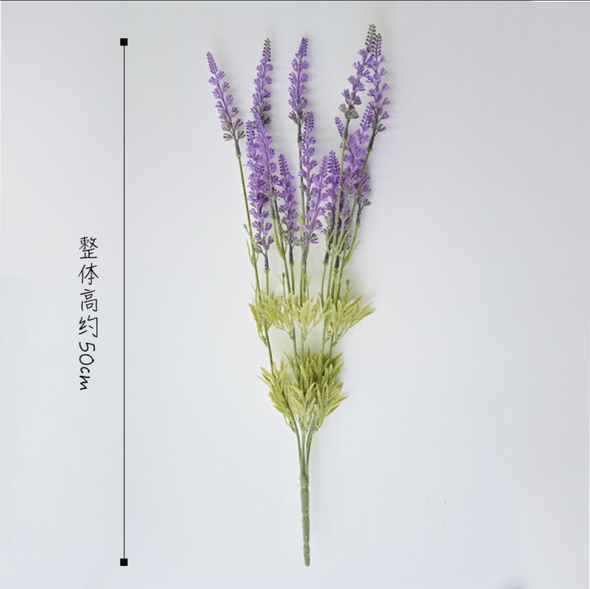 万意厂家批发仿真植毛薰衣草 适合家居插花装饰 软装设计装饰 假花 人造花 婚庆装饰花