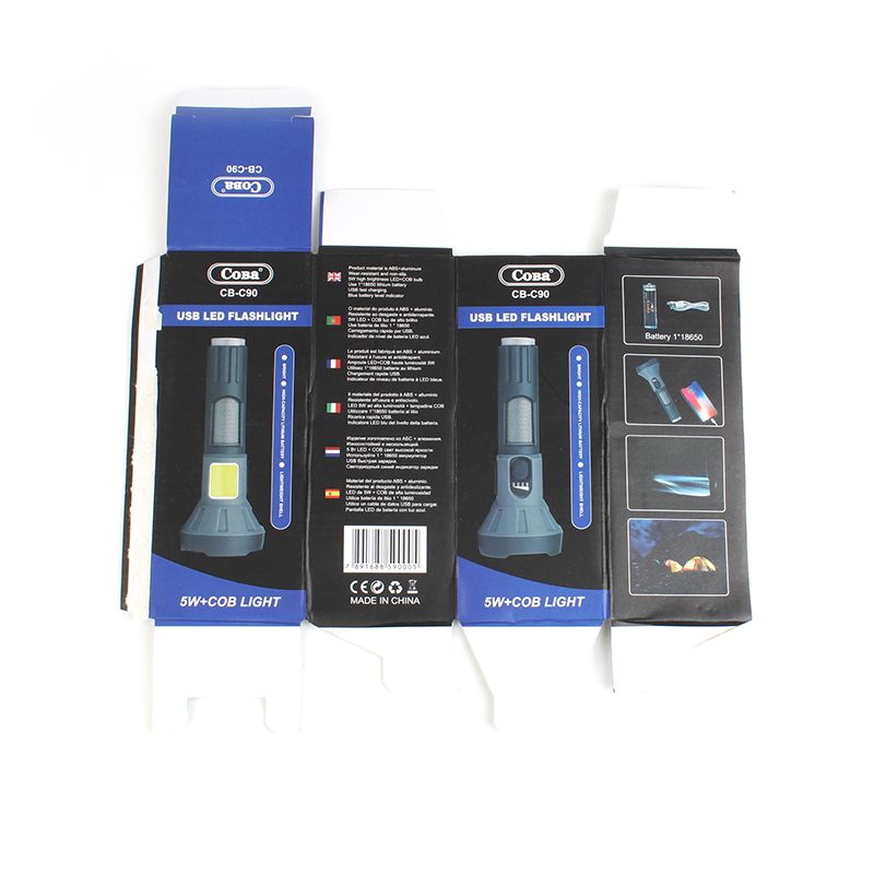 手电筒、手握式电筒实物图