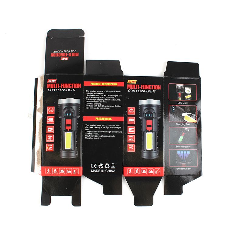 手电筒、手握式电筒实物图