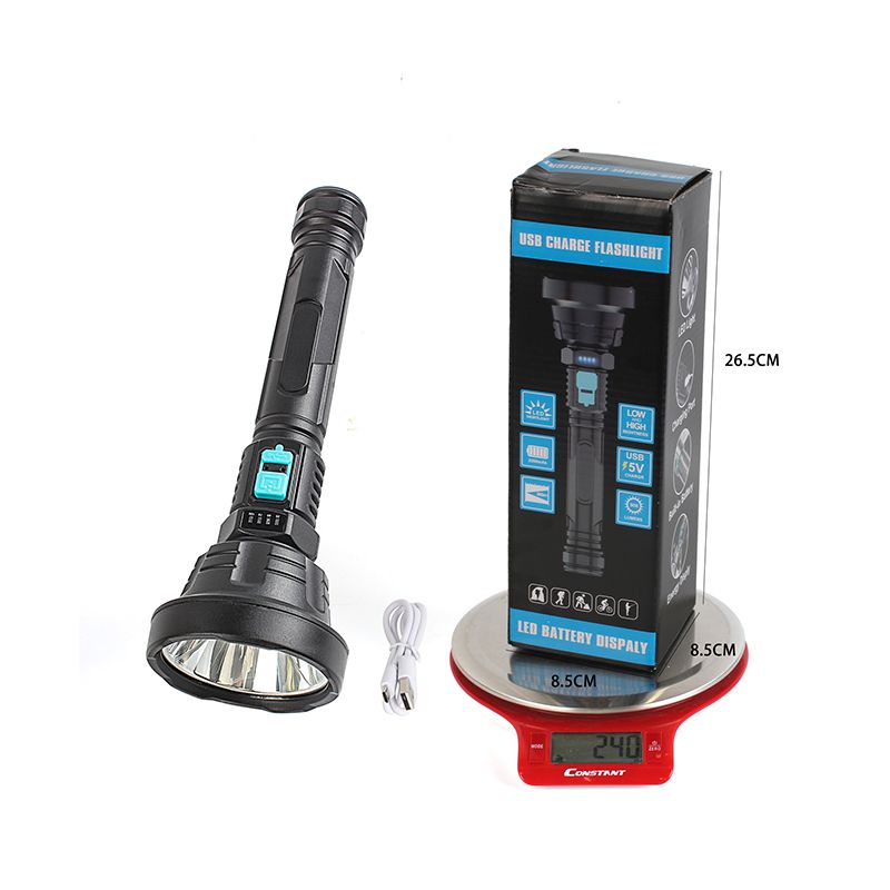 强光手电筒细节图