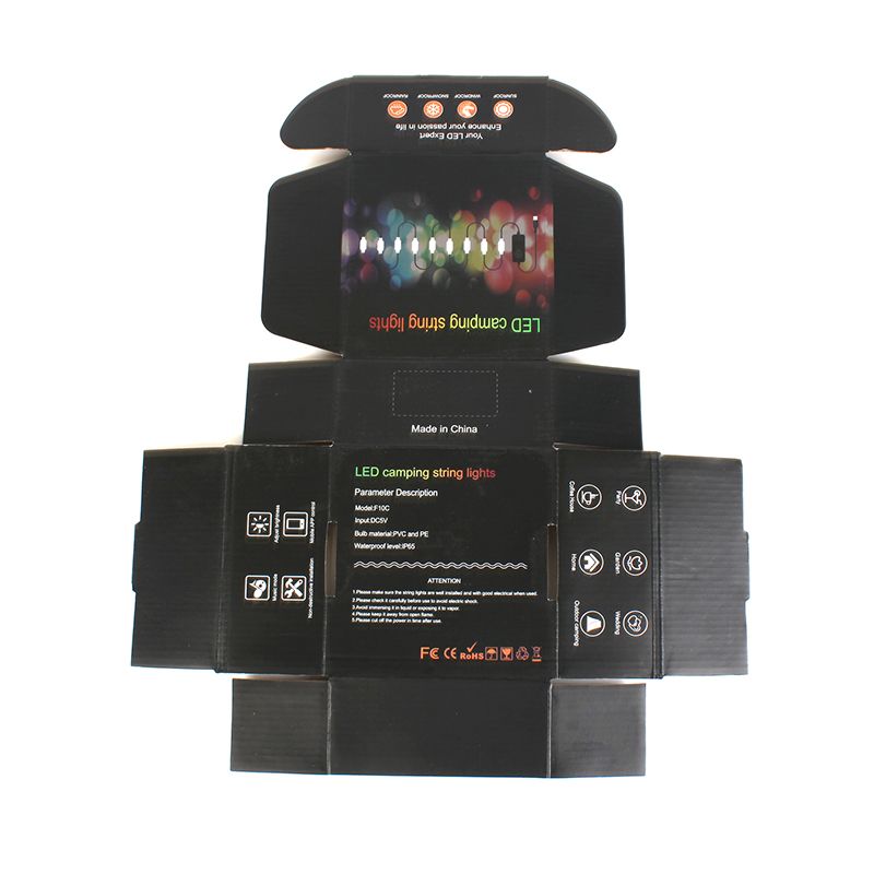 室外LED灯串实物图