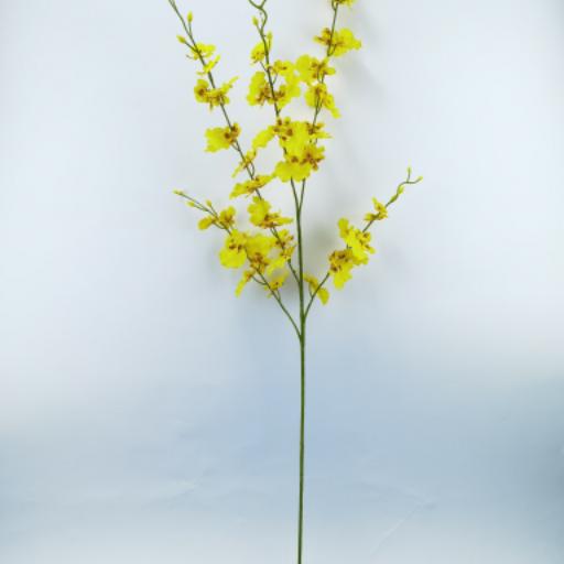 批发高端仿真花 绢布跳舞兰 假花 适合家居卧室装饰 软装设计装饰  人造花 婚庆花艺装饰