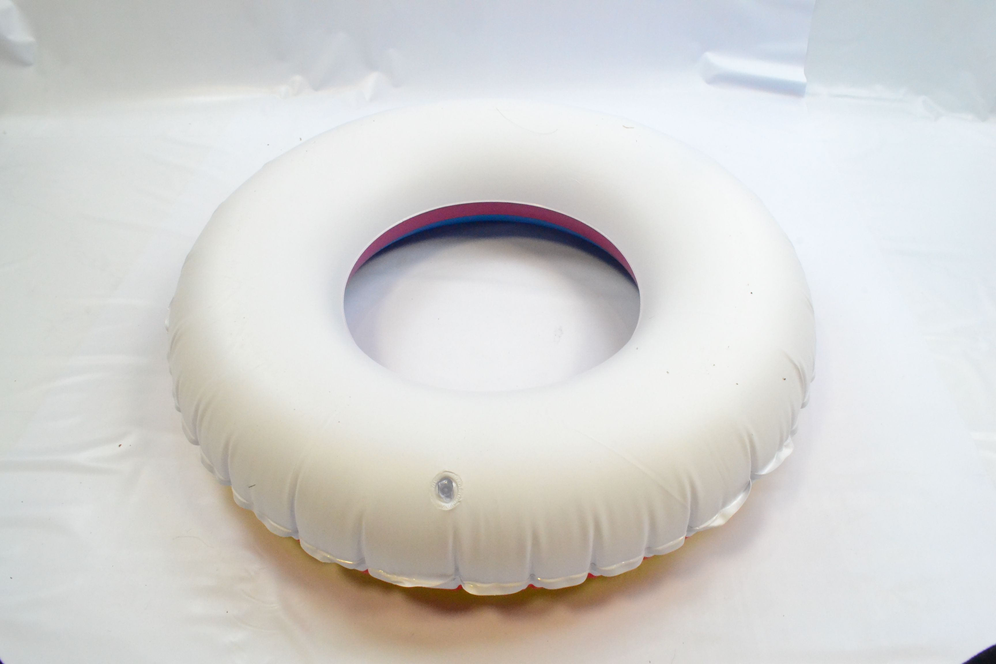 Hongyu Classic Thick-colored Rainbow swimming ring Creative Design Factory Direct Sales 1 Specification image