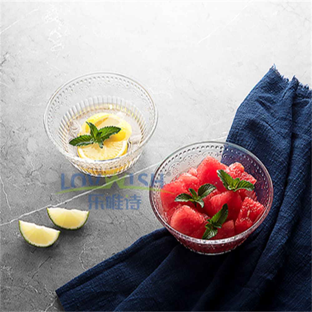 Two-piece relief bowl set