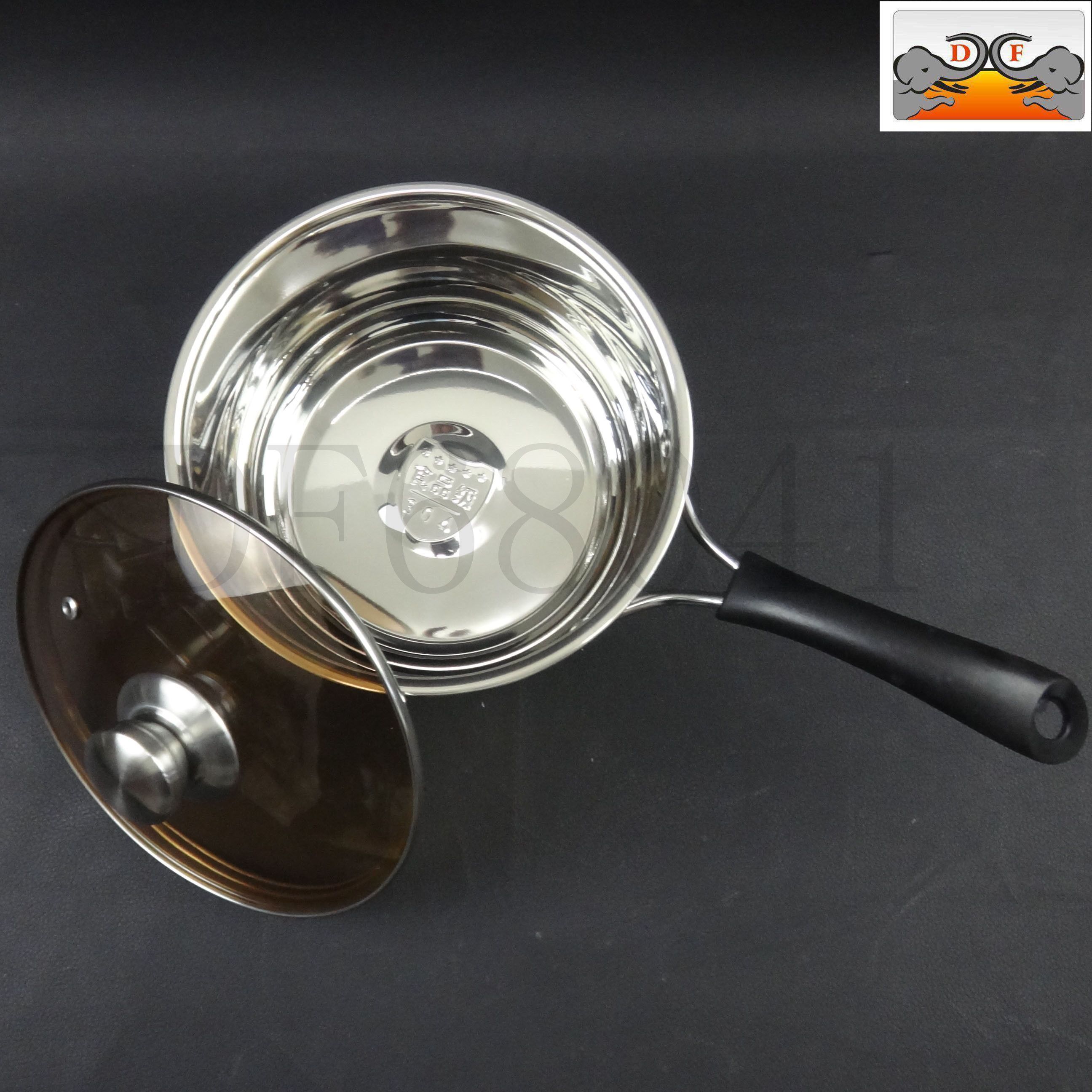 DF TRADING HOUSE Zhangqiu Non-stick Pan Small Cooking Pan Single Handle Milk Pan Frying Pan DF68041 Application Scenario