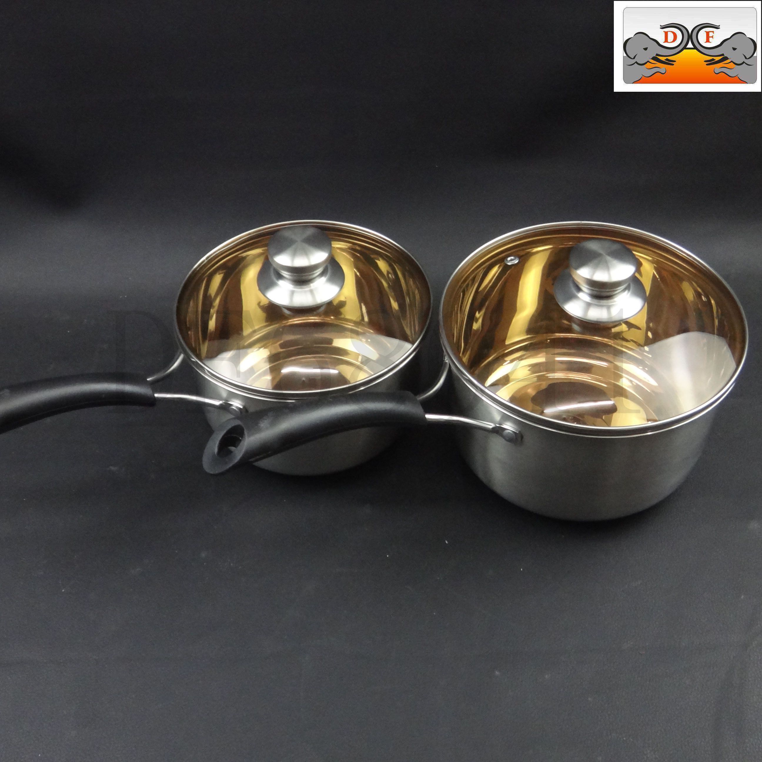 DF TRADING HOUSE Zhangqiu Non-stick Pan Small Cooking Pan Single Handle Milk Pan Frying Pan DF68041