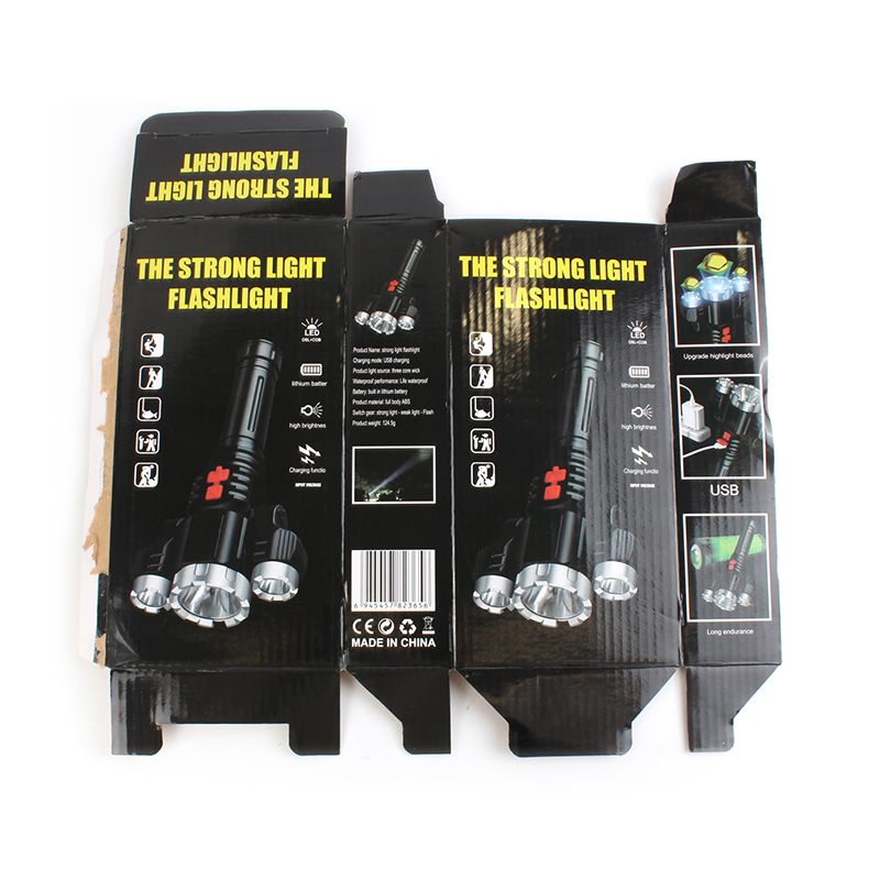 手电筒、手握式电筒实物图