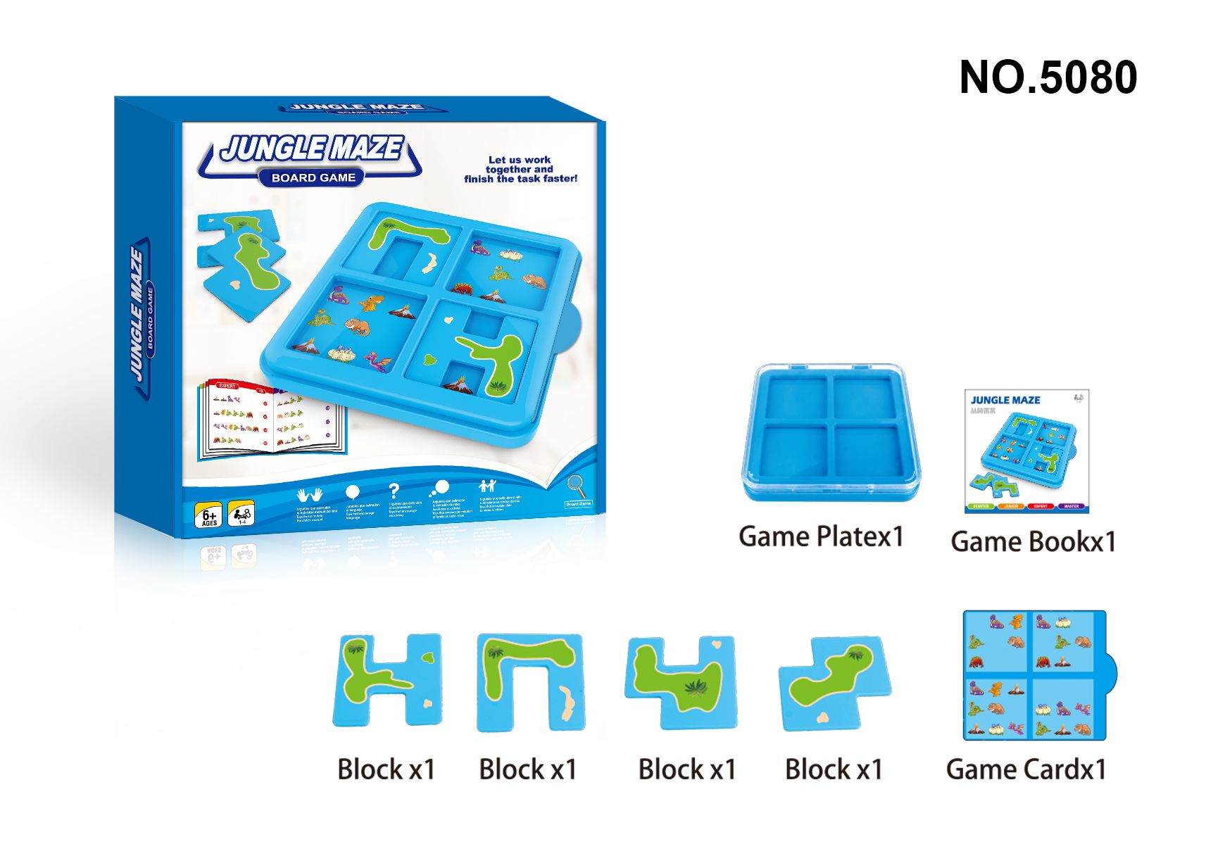 Children's puzzle toy board game Quest Maze Penguin Pool Balance Penguin memory Game Ice cream