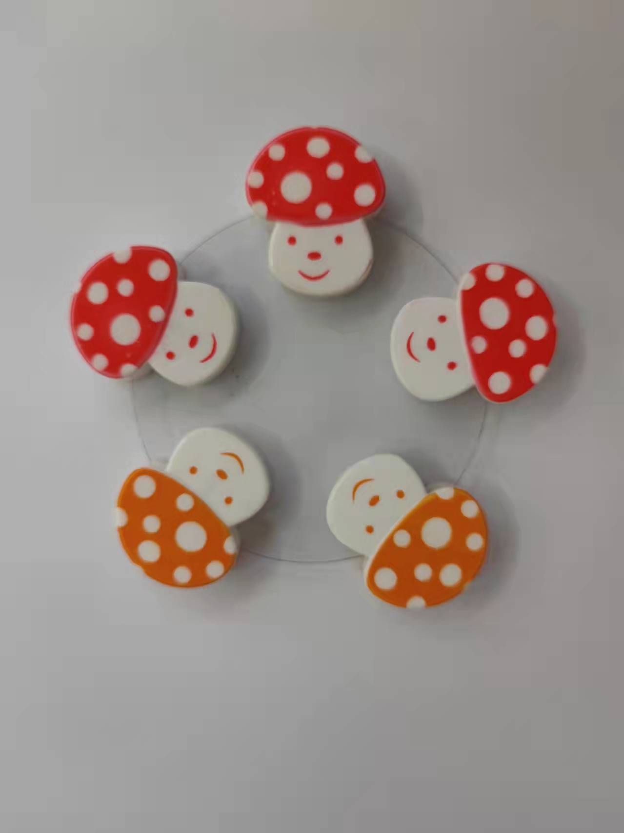 印花夹/动物夹白底实物图