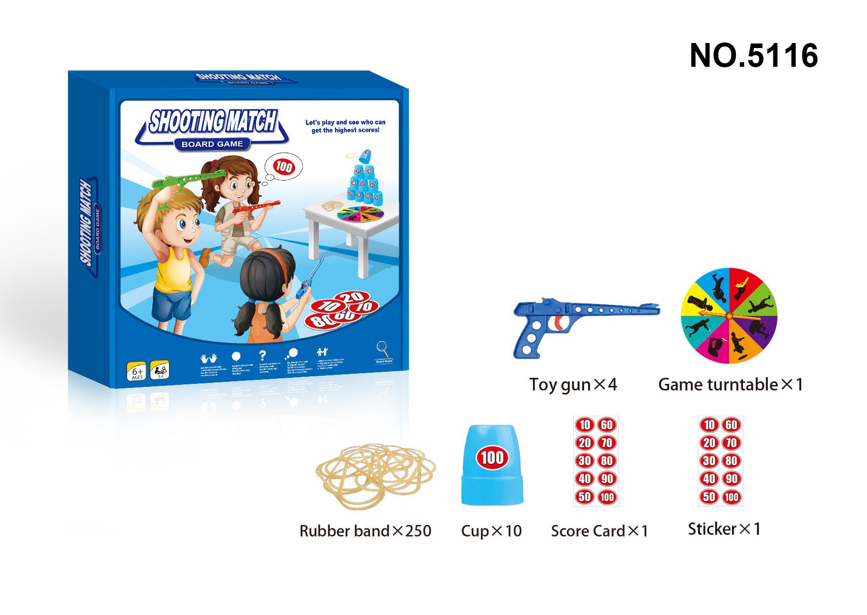 Children's puzzle board games parent-child games