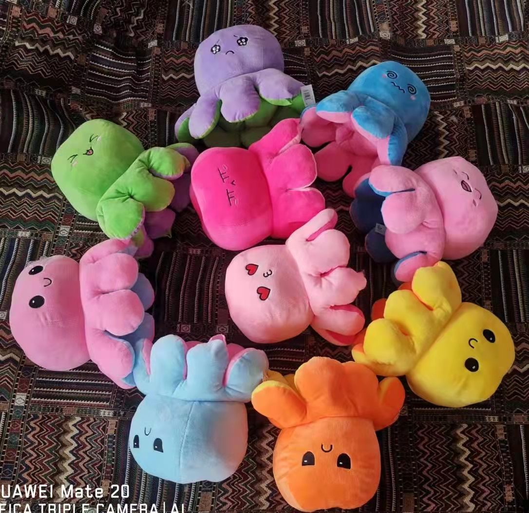The manufacturer of flip-out octopus plush toys supplies game dolls in stock Application Scenario
