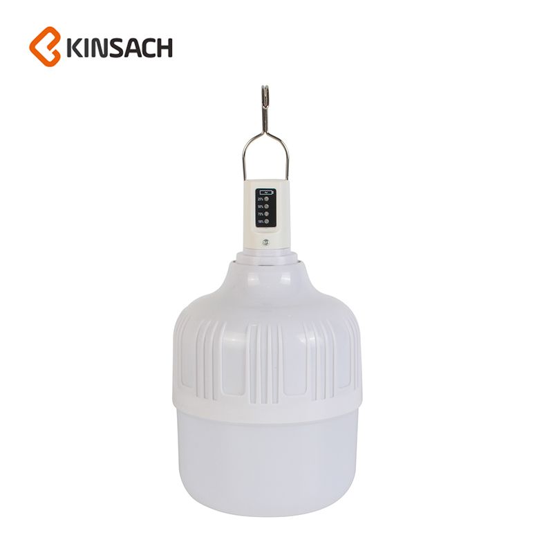 usb charging bulb outdoor night market stall lamp with electricity display home power outage led emergency bulb lamp