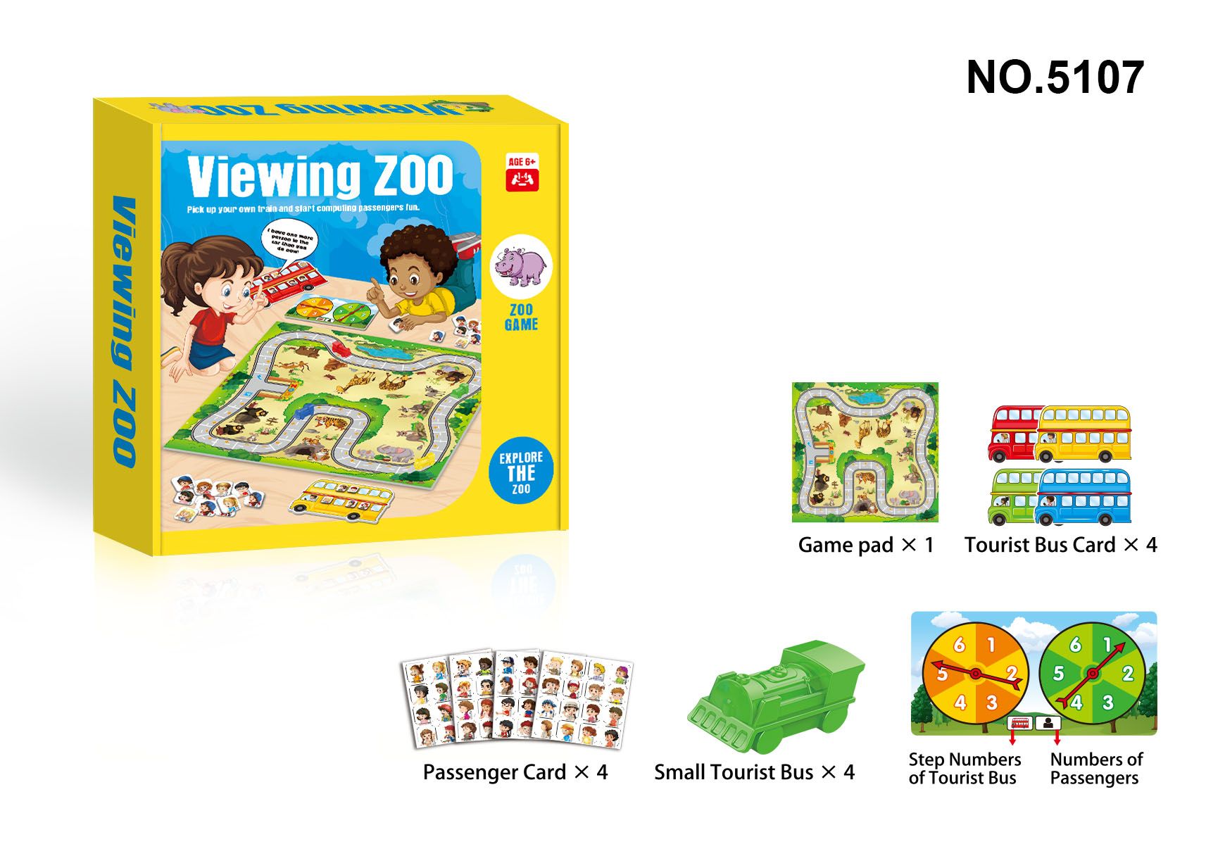Children's puzzle toy board game Browse zoo Penguin party pinball game Show little genius magnetic ring game