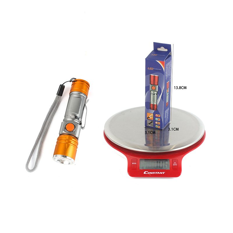 强光手电筒细节图