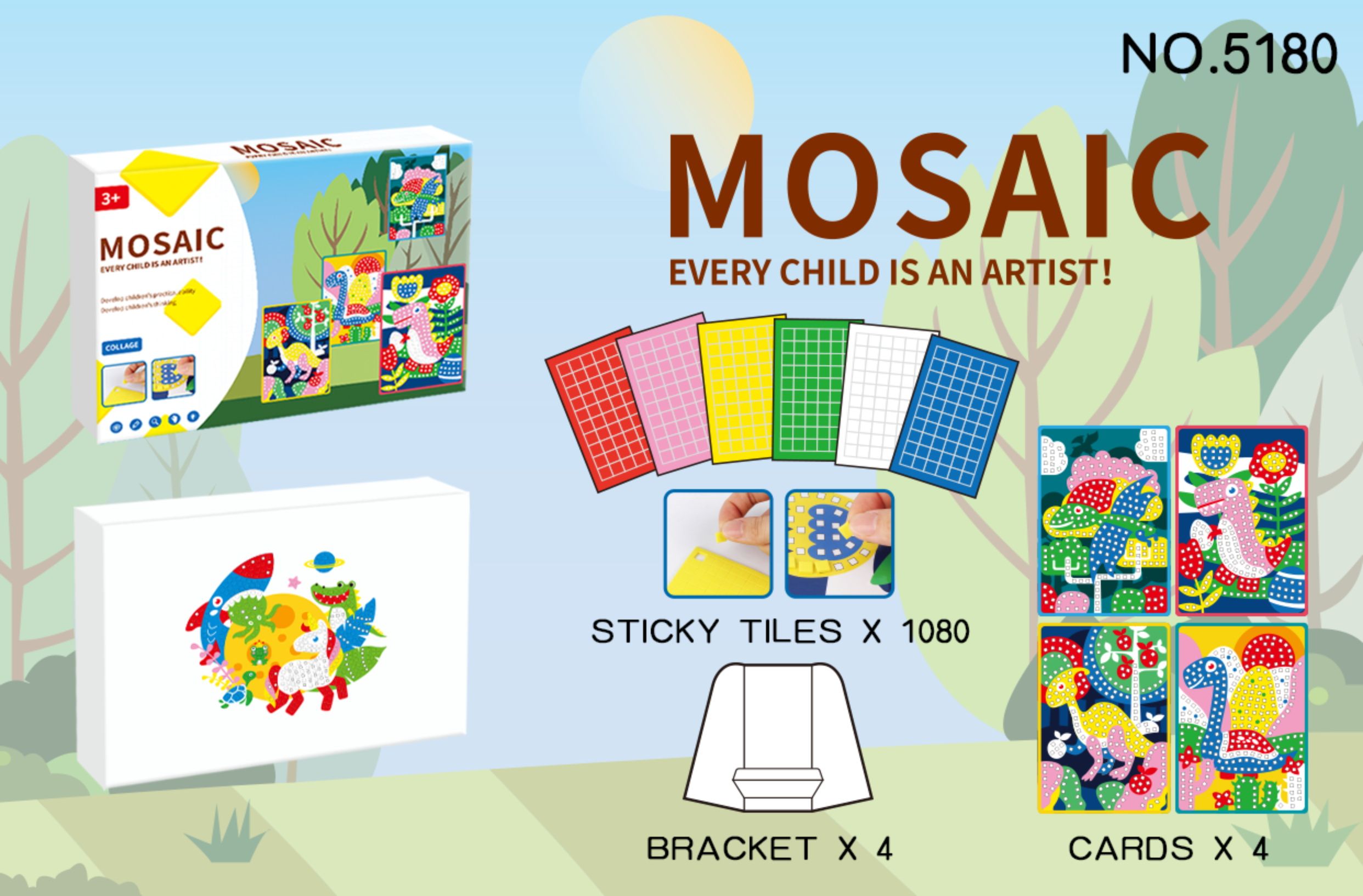 Children's puzzle toy board game patch game