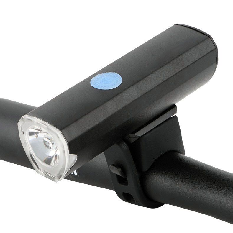 Ql006s-500lm aluminum alloy headlamp USB charging bicycle headlamp, bicycle flashlight Specification image