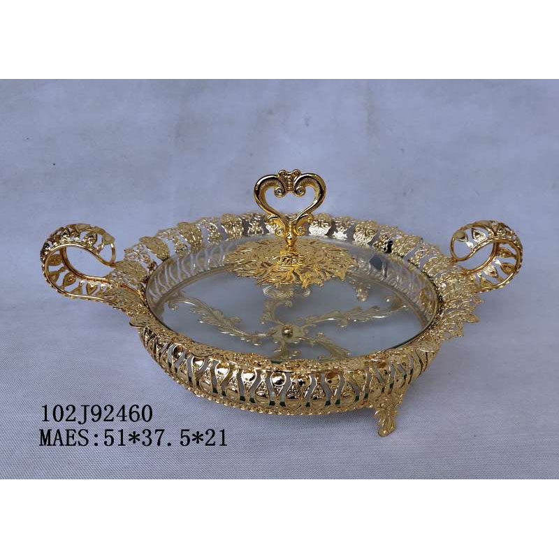 Glass Wrought Iron European Bread Pan thumbnail