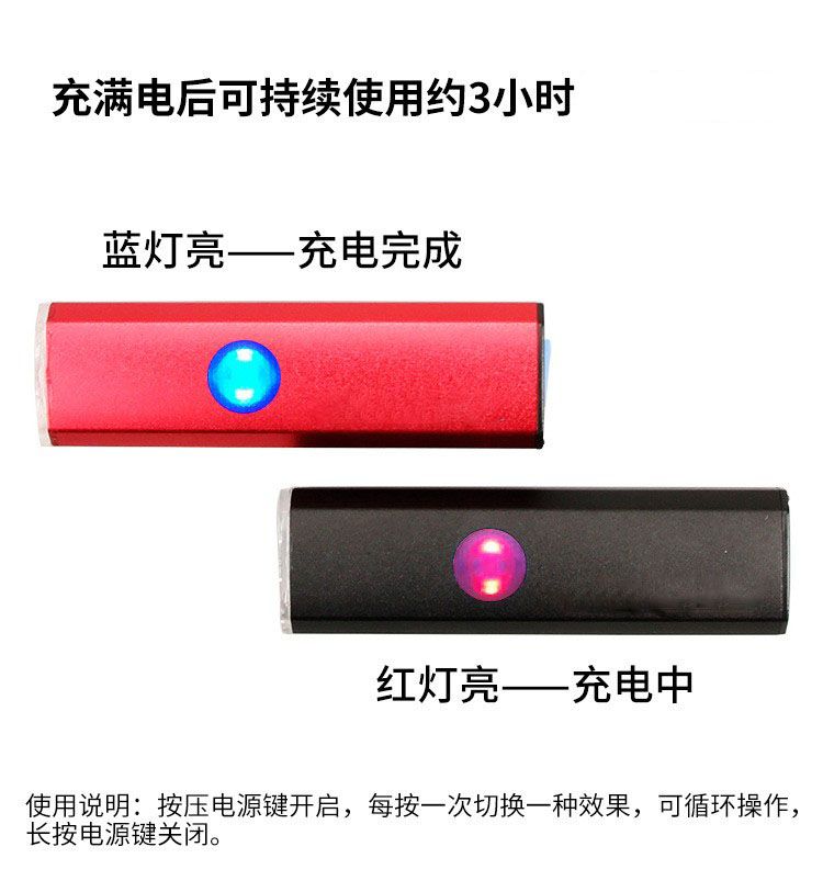 Ql006s-500lm aluminum alloy headlamp USB charging bicycle headlamp, bicycle flashlight Item Picture
