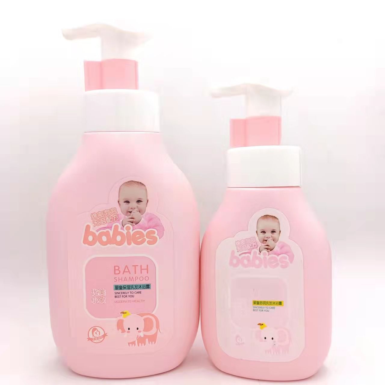 500ml  儿童洗发沐浴二和一  滋养肌肤持久留香