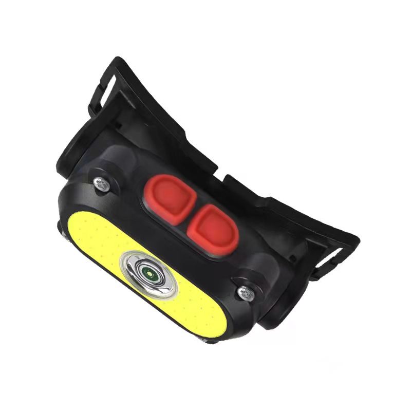 New COB headlamp dual-source rechargeable headlamp USB built-in battery strong headlamp for fishing and night fishing Specification image
