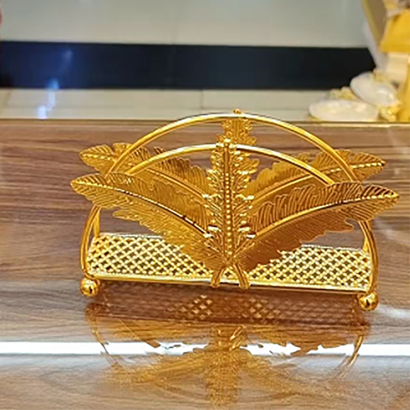 glass and iron European paper towel holder thumbnail