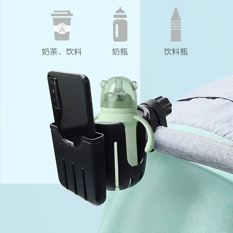 220229 manillar bike hervidor rack + phone ranura soporte de taza de agua soporte de botella de agua de bicicleta soporte de botella de agua de plástico soporte de botella de leche colgante aleatorio details Picture