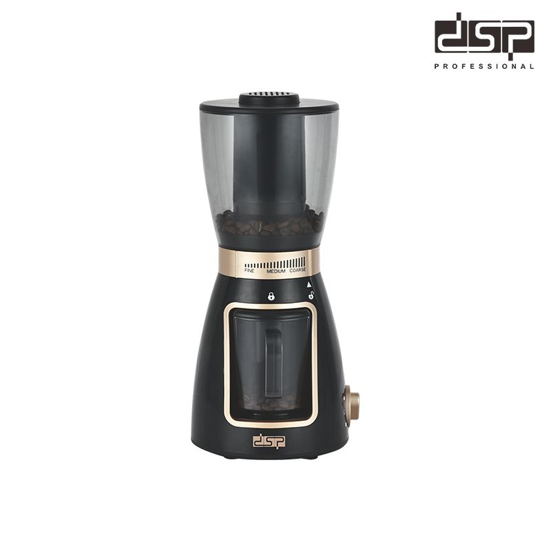 DSP丹松 全自动电动咖啡磨豆机家用小型研磨度调节咖啡豆研磨器ka3053详情图1