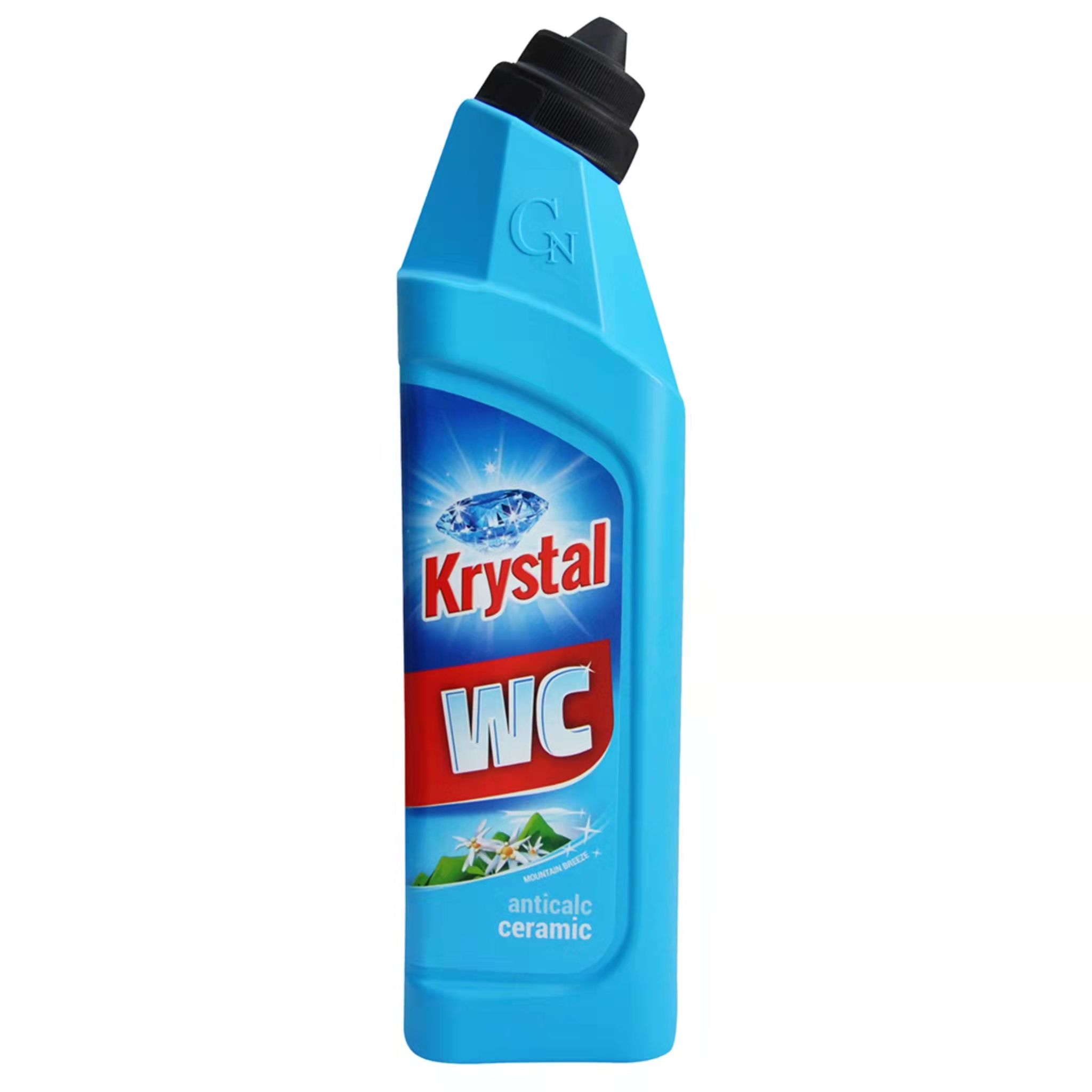 捷克进口KRYSTAL净晶WC马桶清洁剂蓝标750ml图