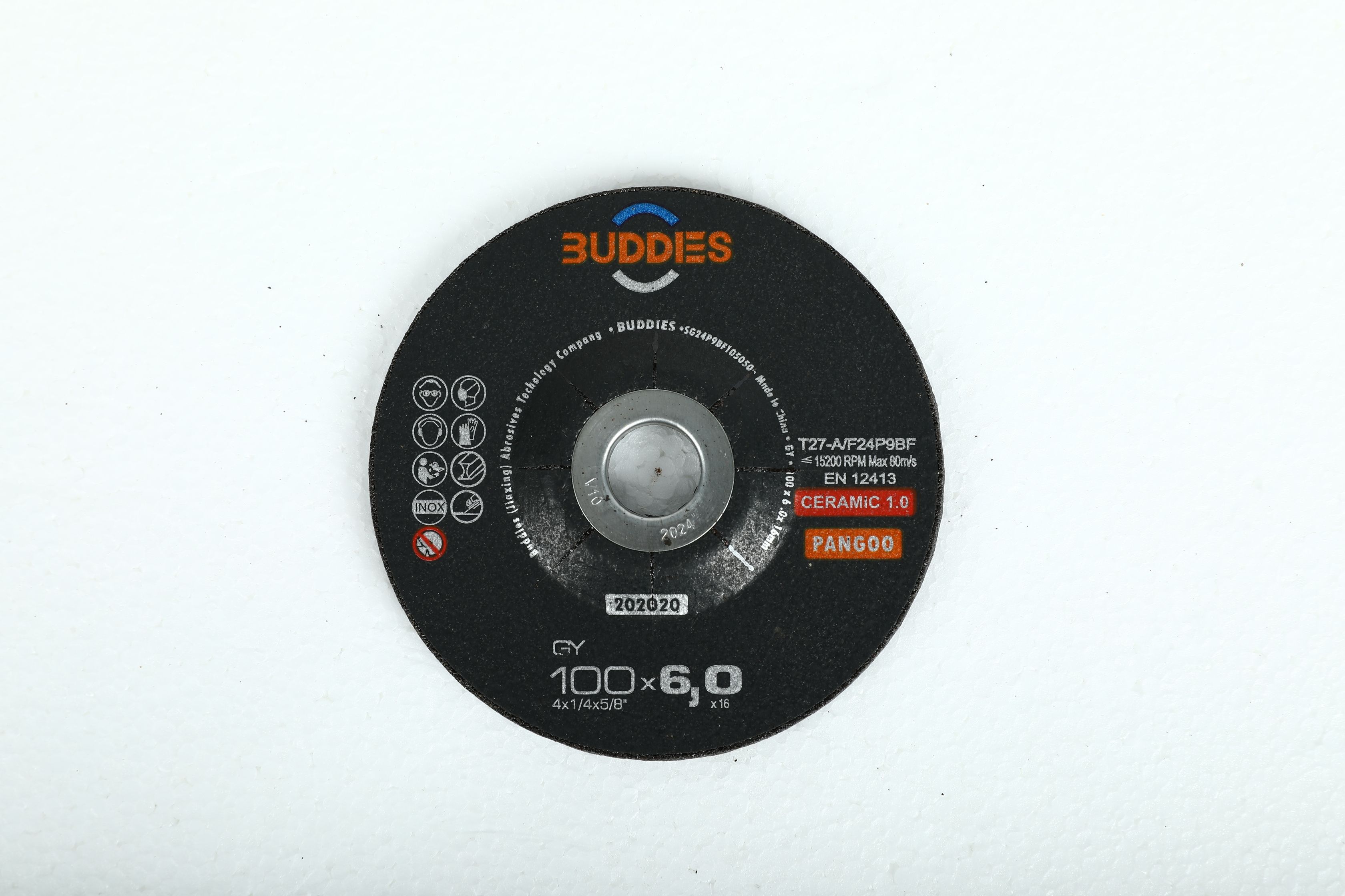 BUDDIES Cutting&Grinding disc wheel 源自德国巴蒂士树脂砂轮切割片打磨片EN12413详情图4
