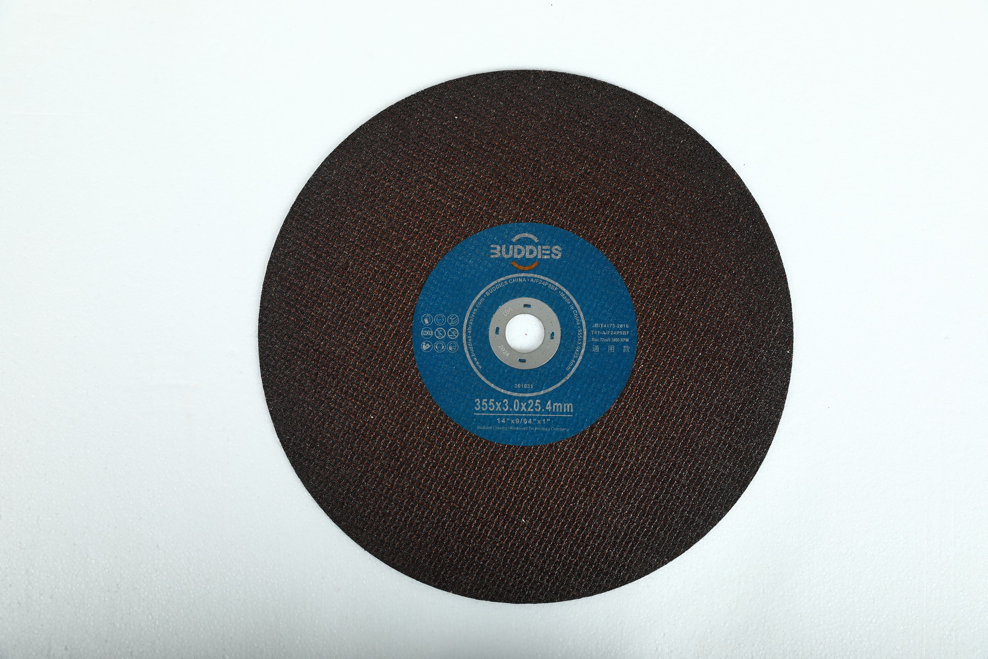 BUDDIES Cutting&Grinding disc wheel 源自德国巴蒂士树脂砂轮切割片打磨片EN12413详情图5