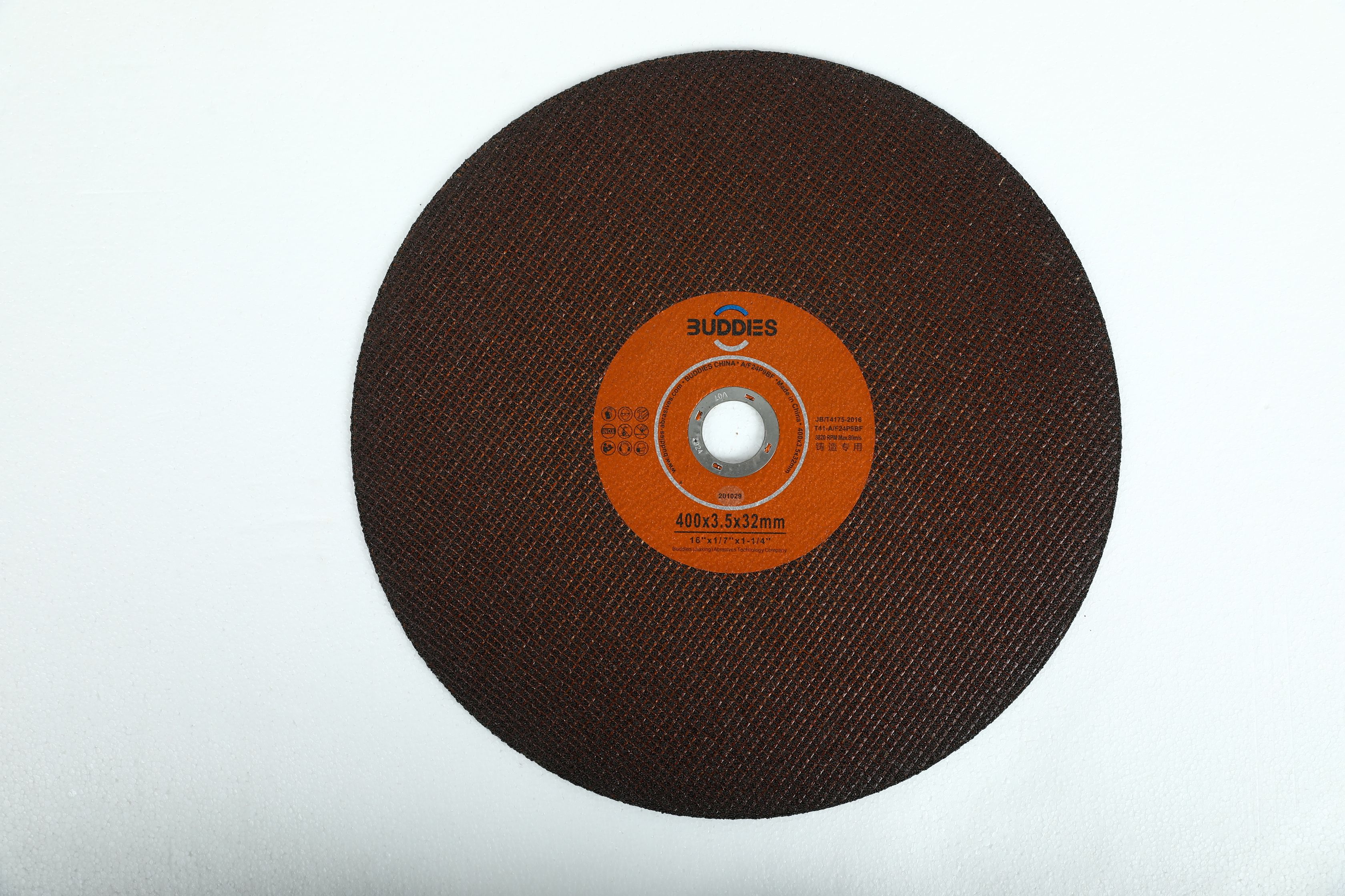BUDDIES Cutting&Grinding disc wheel 源自德国巴蒂士树脂砂轮切割片打磨片EN12413详情图3