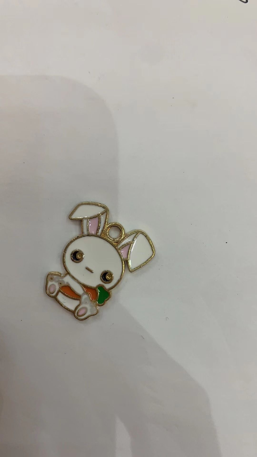 Best-selling duck jewelry accessories, alloy accessories, white claw accessories, bright-colored accessories, alloy rabbit