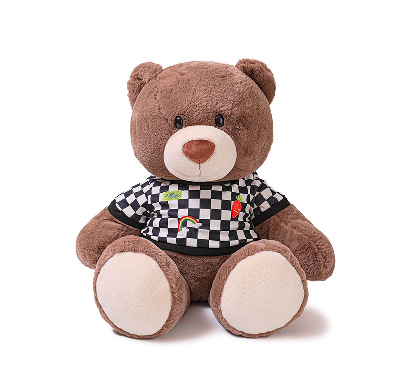 Cute little bear doll, Qiqi Bear, large hug bear, plush toy, girl doll, Teddy bear, doll, birthday gift for girls Item Picture