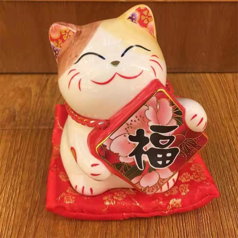 南塔六小福福字款下摆件储蓄罐开业节日送老师同学礼品